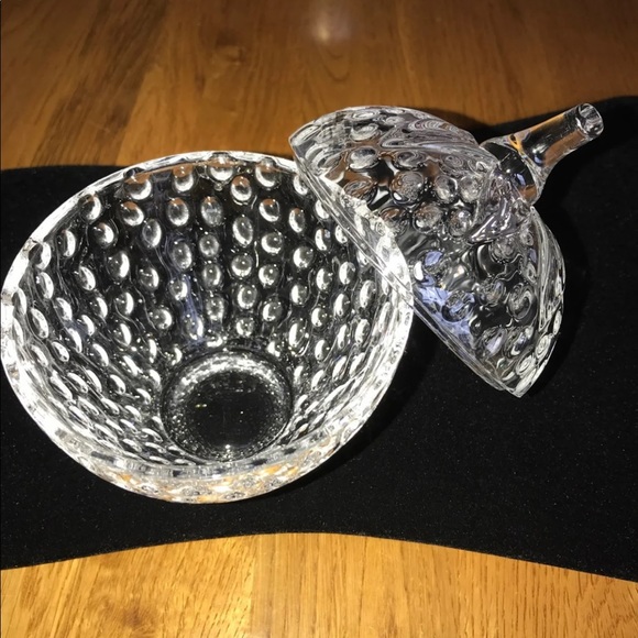 Godinger Studio Crystal Strawberry Box #44482 - Picture 3 of 6